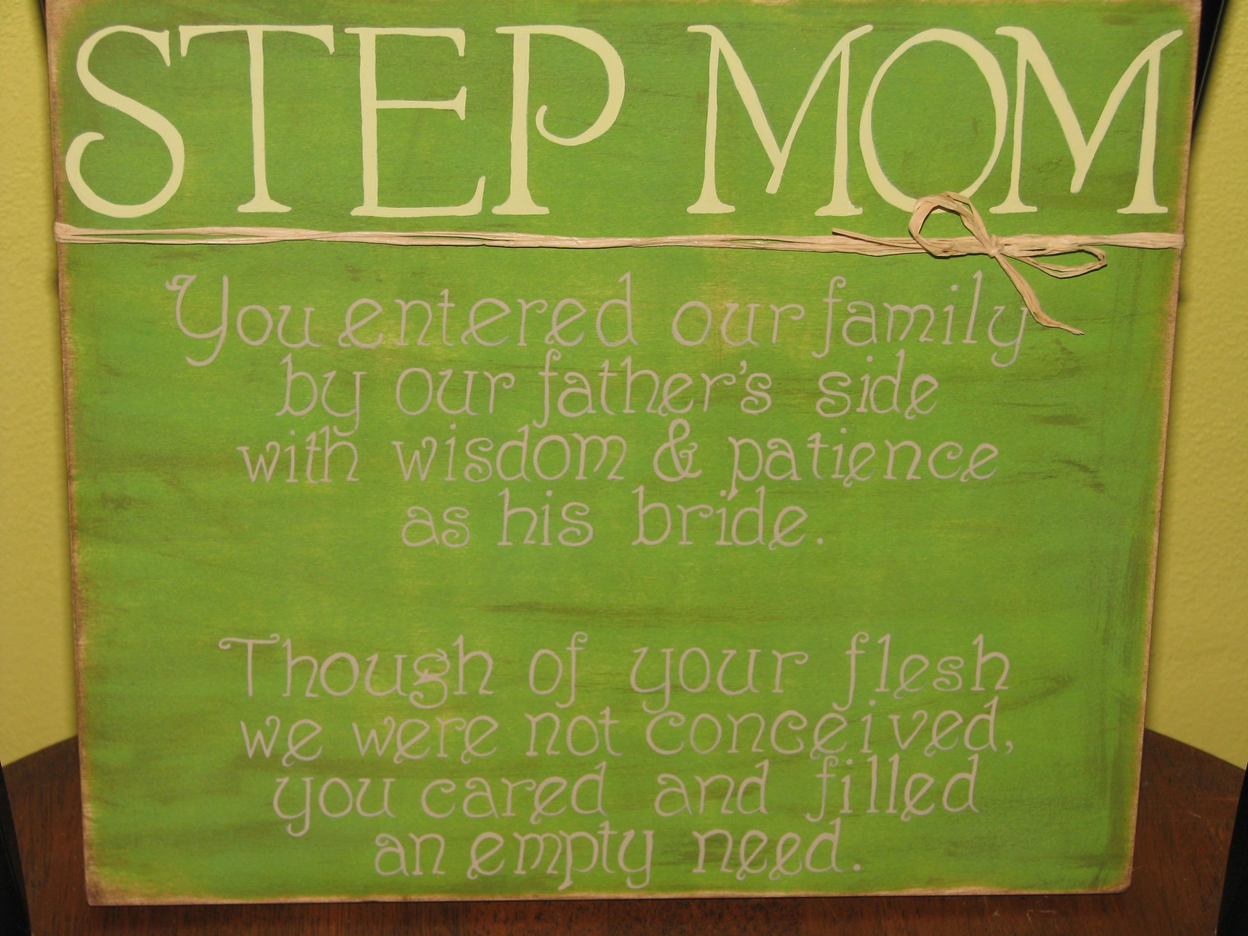 Step Mother Quotes
 Im lucky to have the best step mom I could ever ask for