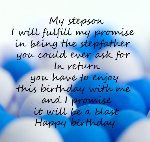 Step Son Birthday Quotes
 Happy Birthday Step Son Quotes and Messages