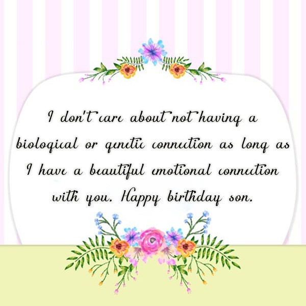 Step Son Birthday Quotes
 90 Step Son Birthday Wishes Segerios