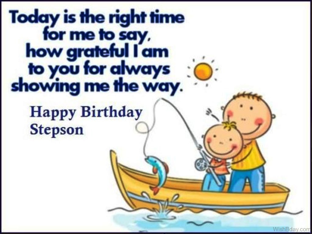 Step Son Birthday Quotes
 48 Birthday Wishes For Stepson