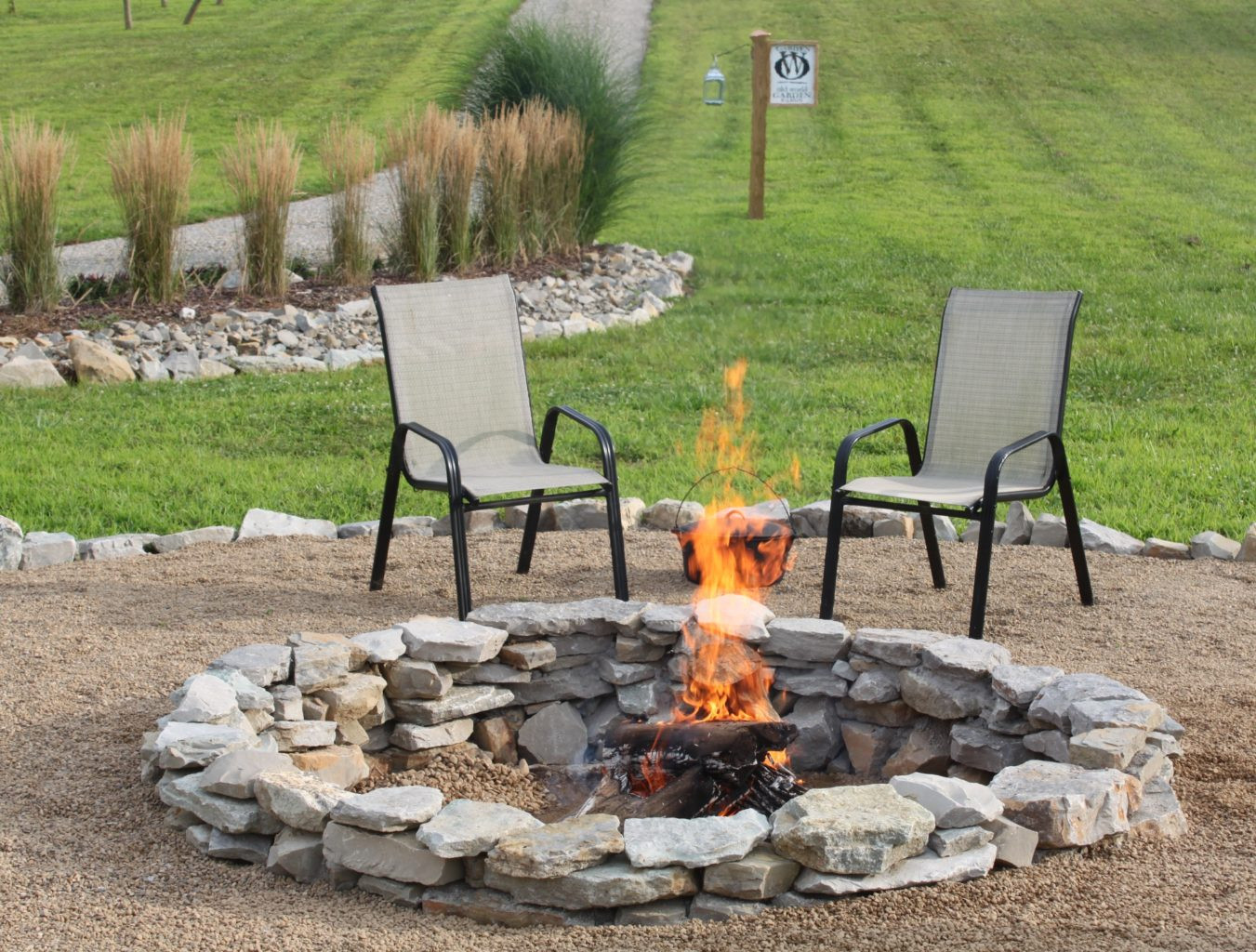 Stone Fire Pit Ideas
 The pleted Stone Fire Pit Project How We Built It for