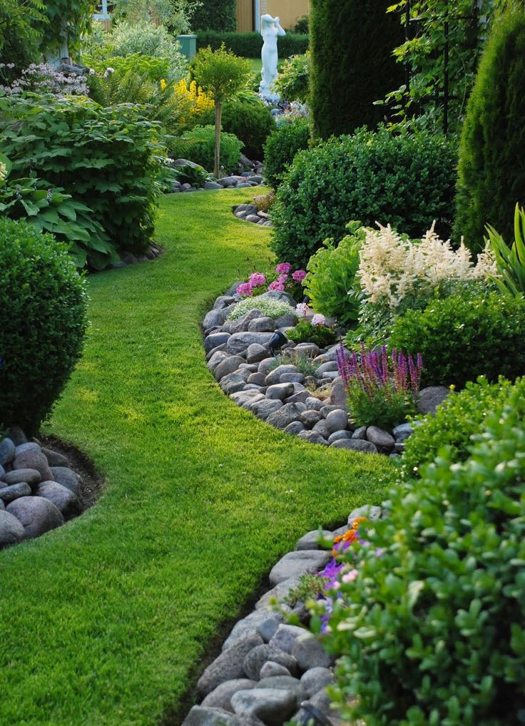 Stone Landscape Edging Ideas
 17 Best images about Garden edging ideas on Pinterest