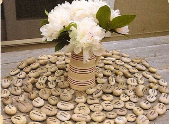 Stone Wedding Guest Book
 17 Best images about "Guest Book" Ideas on Pinterest
