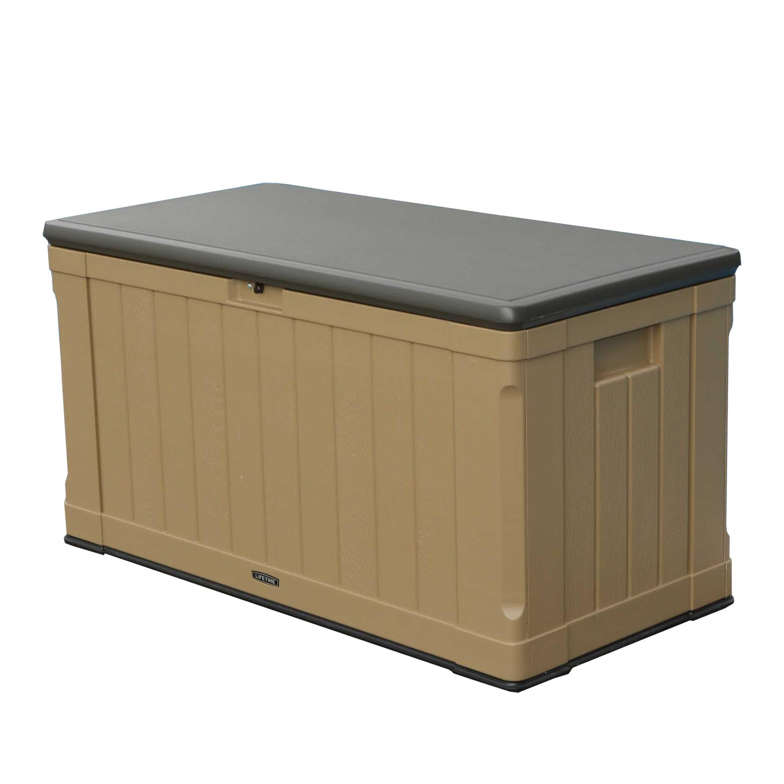 Storage Bench Deck Box
 Lifetime 116 Gallon Outdoor Organizer Storage Pool & Patio