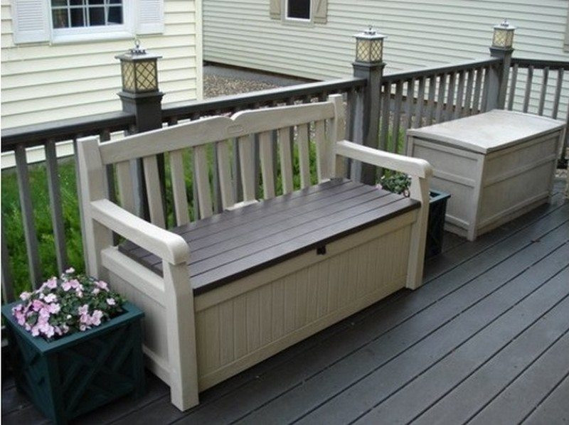 Storage Bench Outside
 Outdoor Bench with Storage – The Owner Builder Network