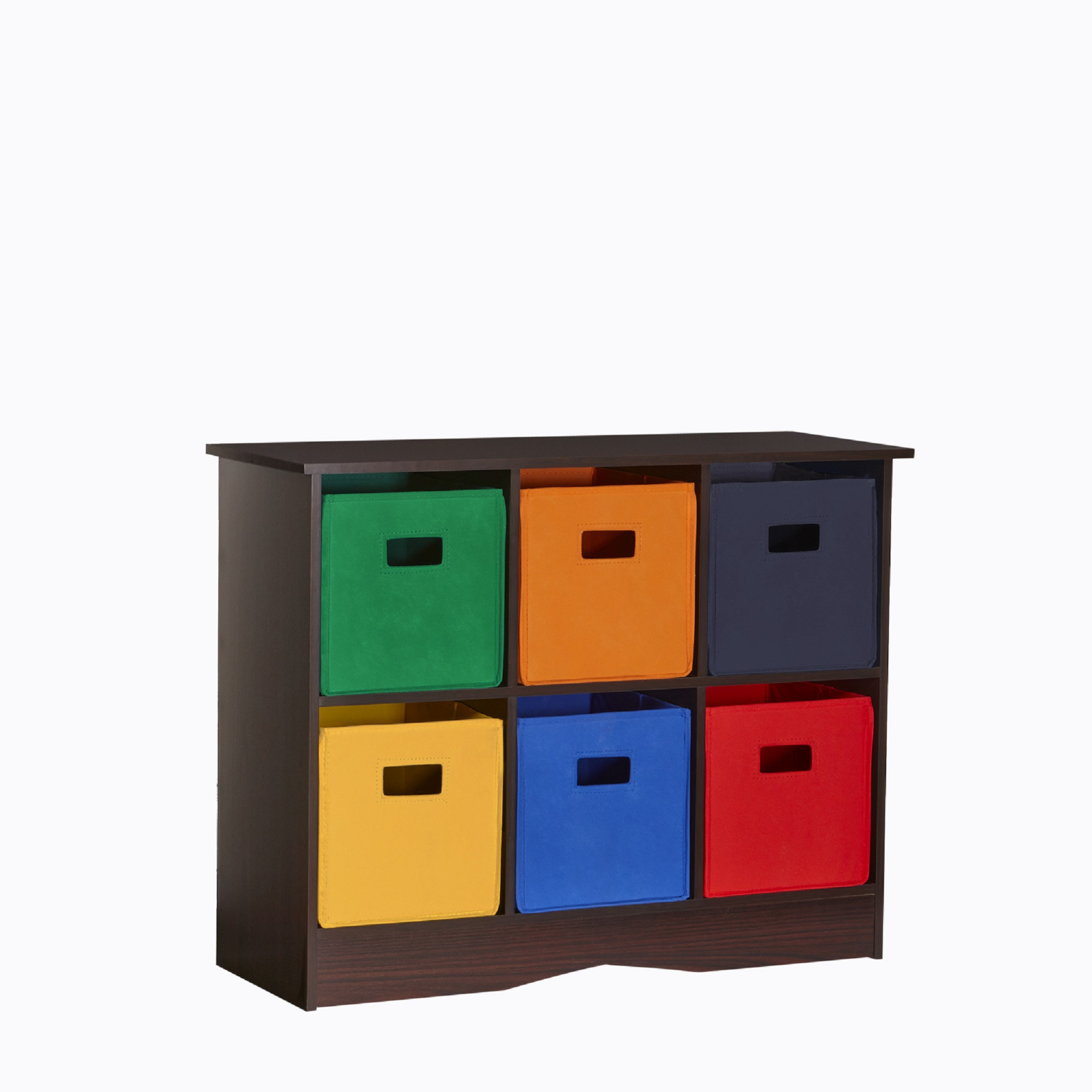 Storage Bin For Kids
 RiverRidge Kids 6 Bin Storage Cabinet Espresso Primary