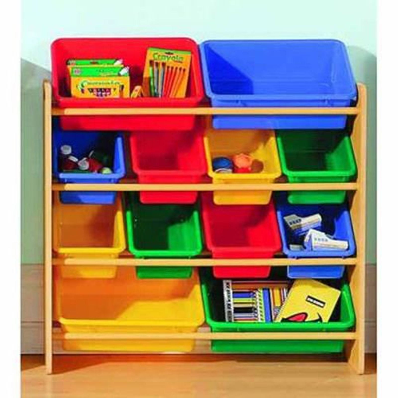 Storage Bin For Kids
 Essential Home Kids 12 Bin Organizer Home Furniture