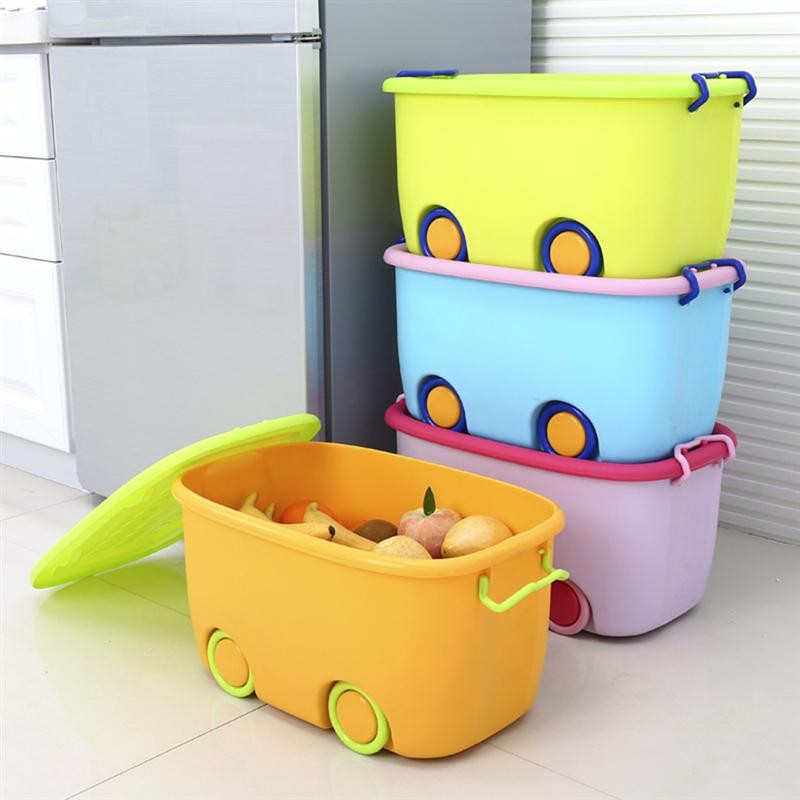 Storage Bin For Kids
 Stackable Latch Box Storage Containers Plastic Bins For