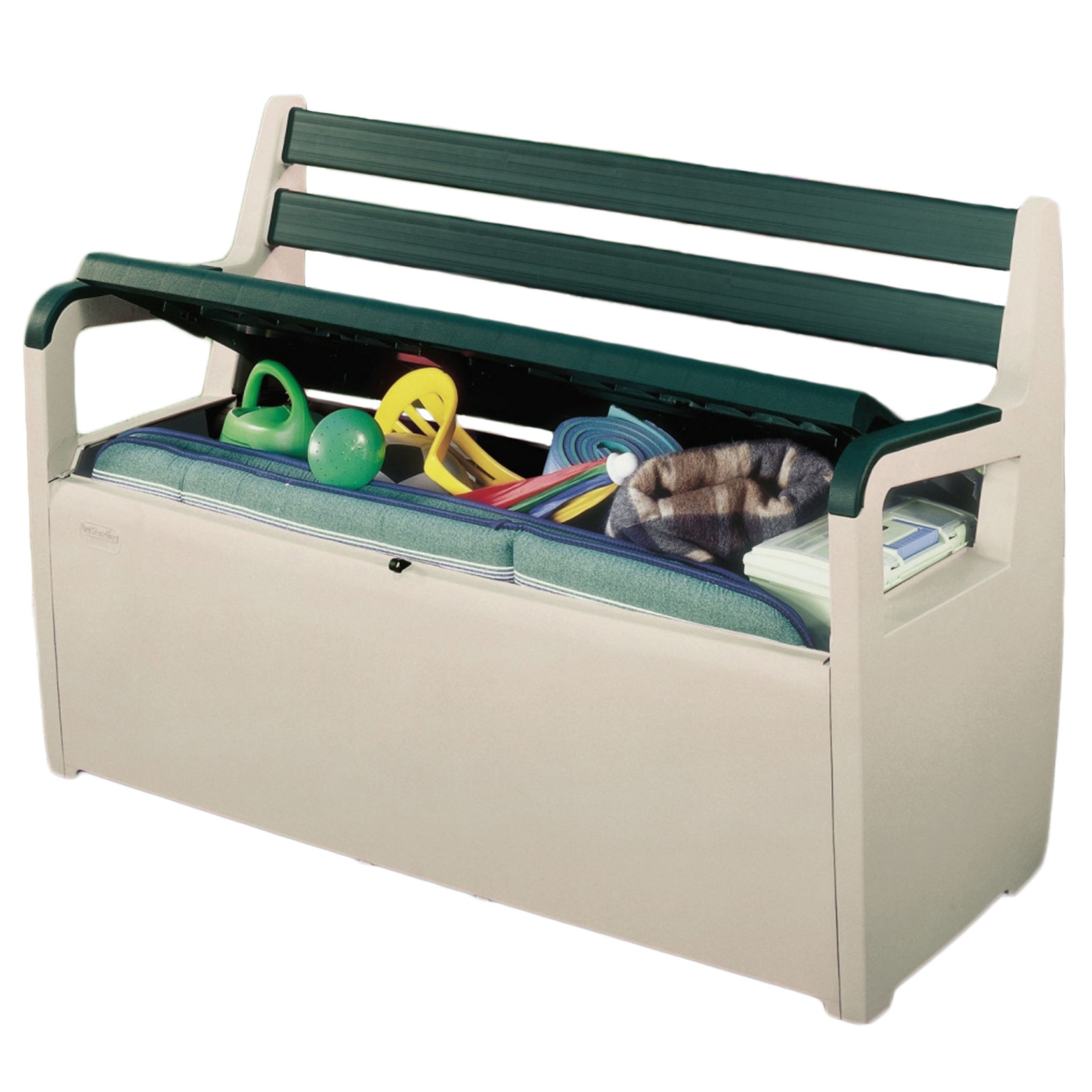 Storage Box Bench Seat
 Keter Plastic Deck Patio Bench Garden Storage Seat