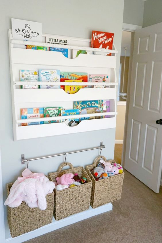 Storage For Kids Room
 25 Space Saving Kids’ Rooms Wall Storage Ideas Shelterness