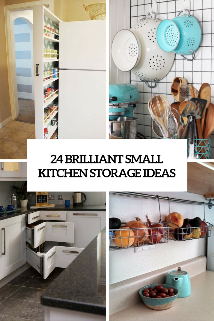 Storage Ideas For Small Kitchen
 24 Creative Small Kitchen Storage Ideas Shelterness
