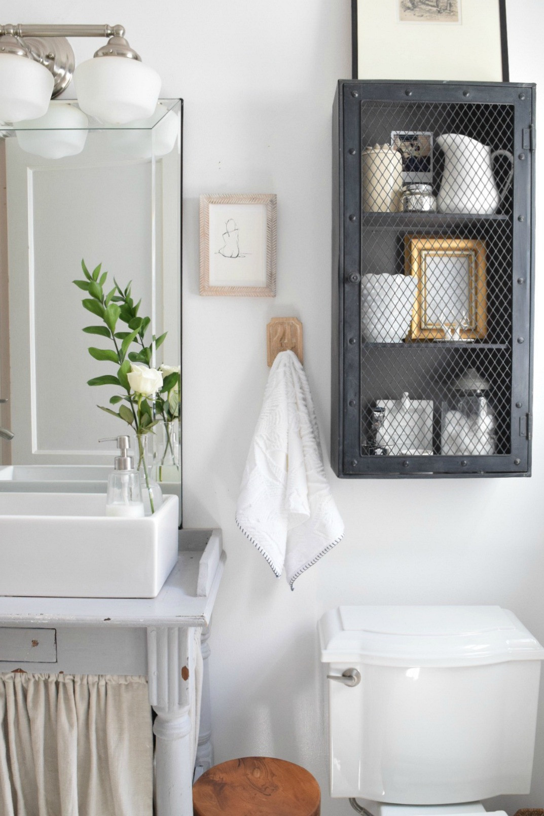 Storage Solutions For Small Bathroom
 Small Bathroom Ideas and Solutions in our Tiny Cape