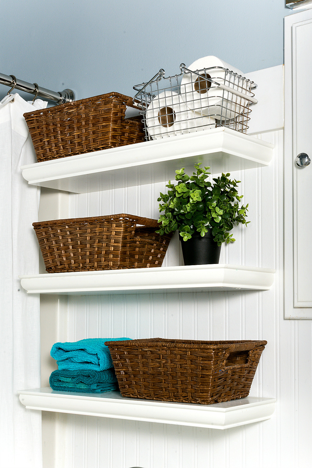 Storage Solutions For Small Bathroom
 Small Bathroom Organization & Makeover It All Started