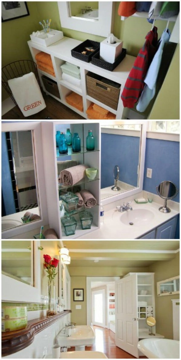 Storage Solutions For Small Bathroom
 30 Brilliant Bathroom Organization and Storage DIY