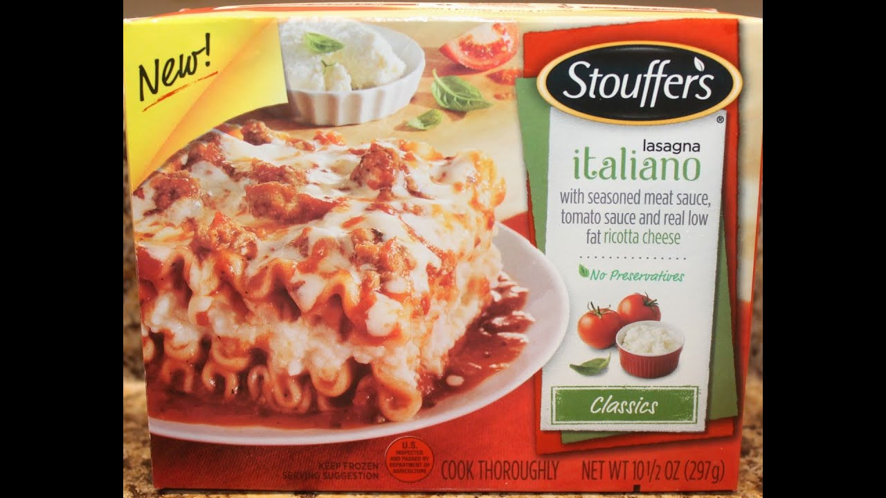 Stouffer'S Lasagna Italiano
 Stouffer s Lasagna Italiano Review