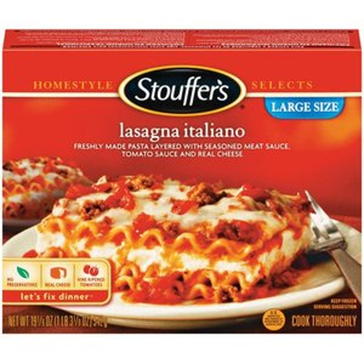 Stouffer'S Lasagna Italiano
 Nestle Prepared Foods Co Announces Voluntary Recall