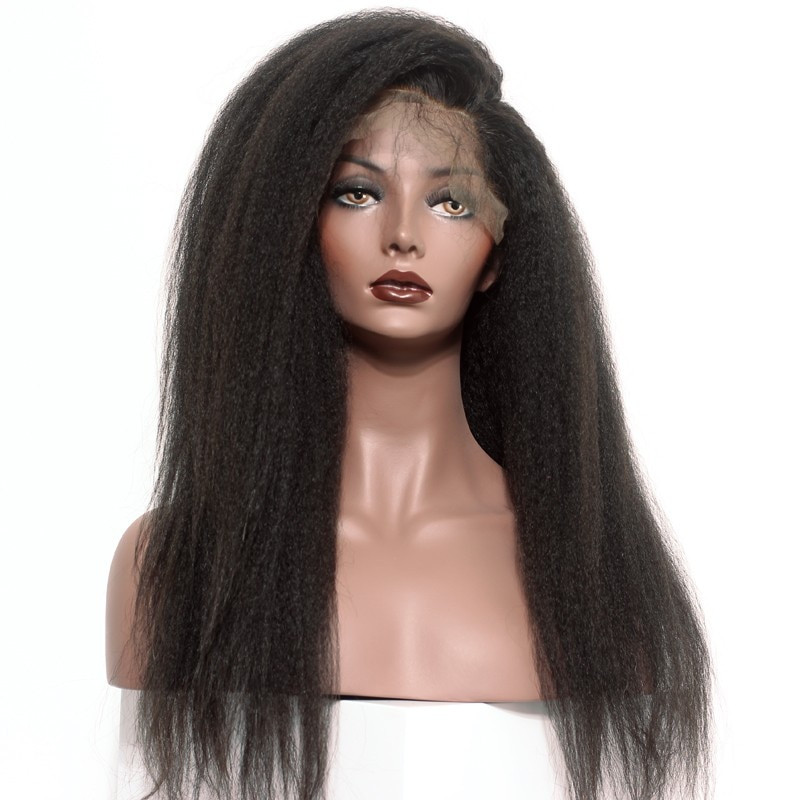 Straight Lace Wigs With Baby Hair
 Kinky Straight Lace Front Wigs With Baby Hair Around 