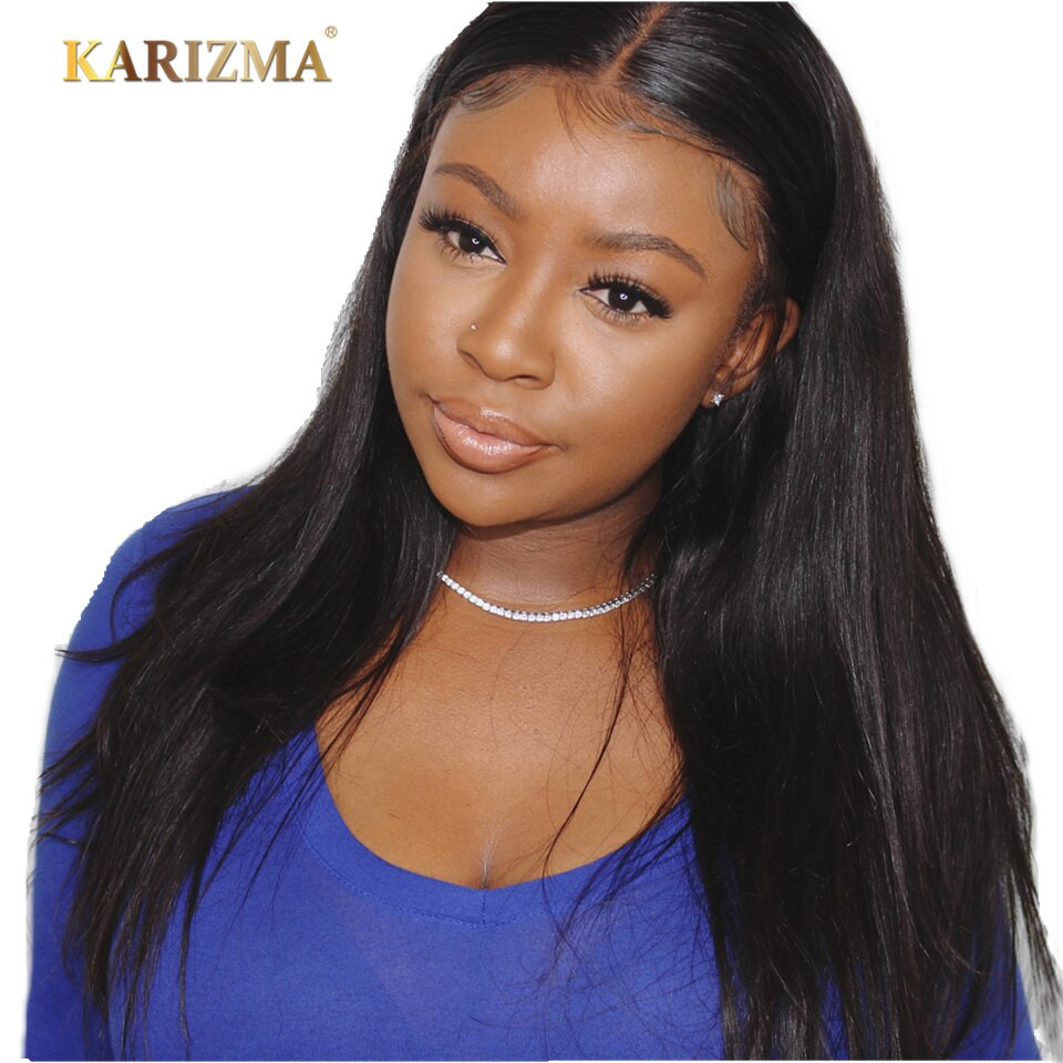 Straight Lace Wigs With Baby Hair
 13x4 Brazilian Straight Lace Front Wig With Baby Hair