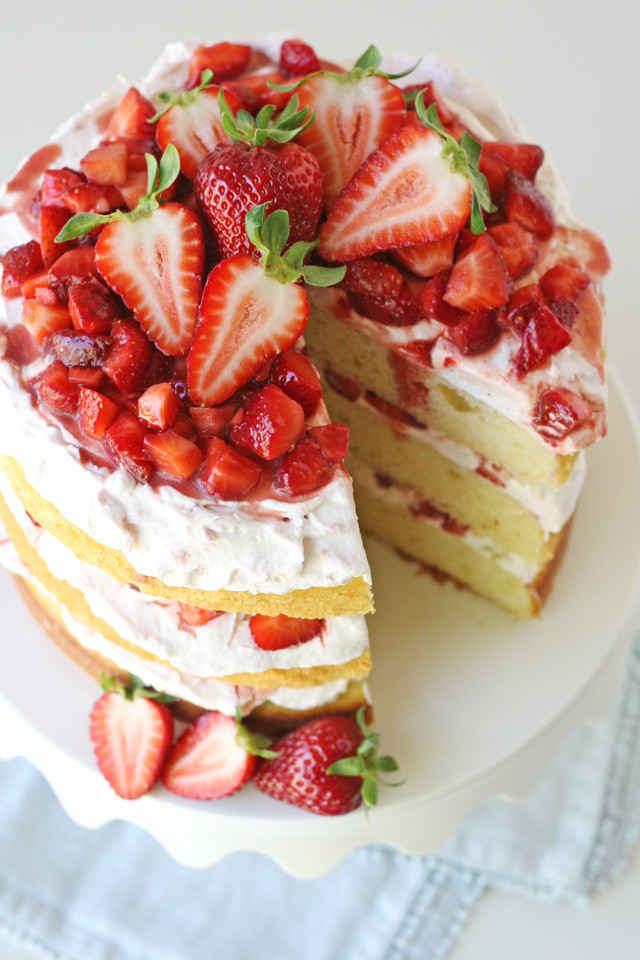 Strawberry Shortcake Birthday Cake Recipe
 The Best Strawberry Shortcake Cake – Glorious Treats