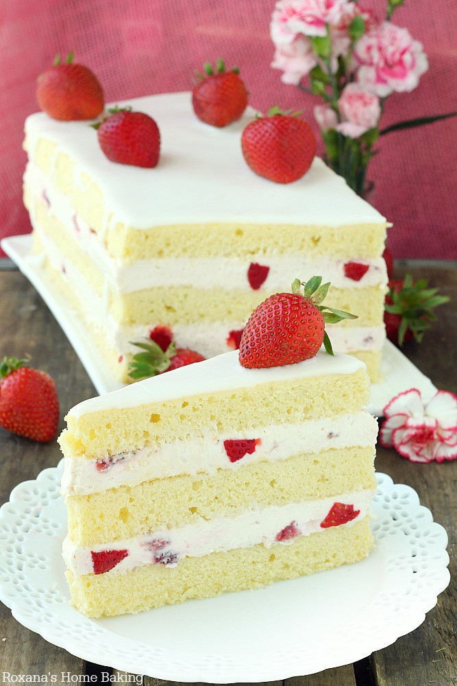 Strawberry Shortcake Birthday Cake Recipe
 Strawberry shortcake cake recipe