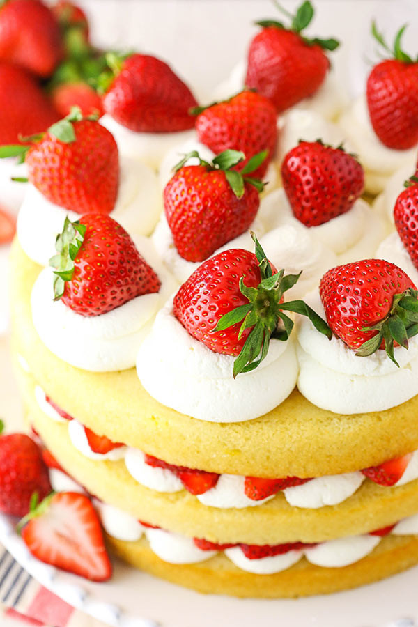 Strawberry Shortcake Birthday Cake Recipe
 Easy Strawberry Shortcake Cake Recipe