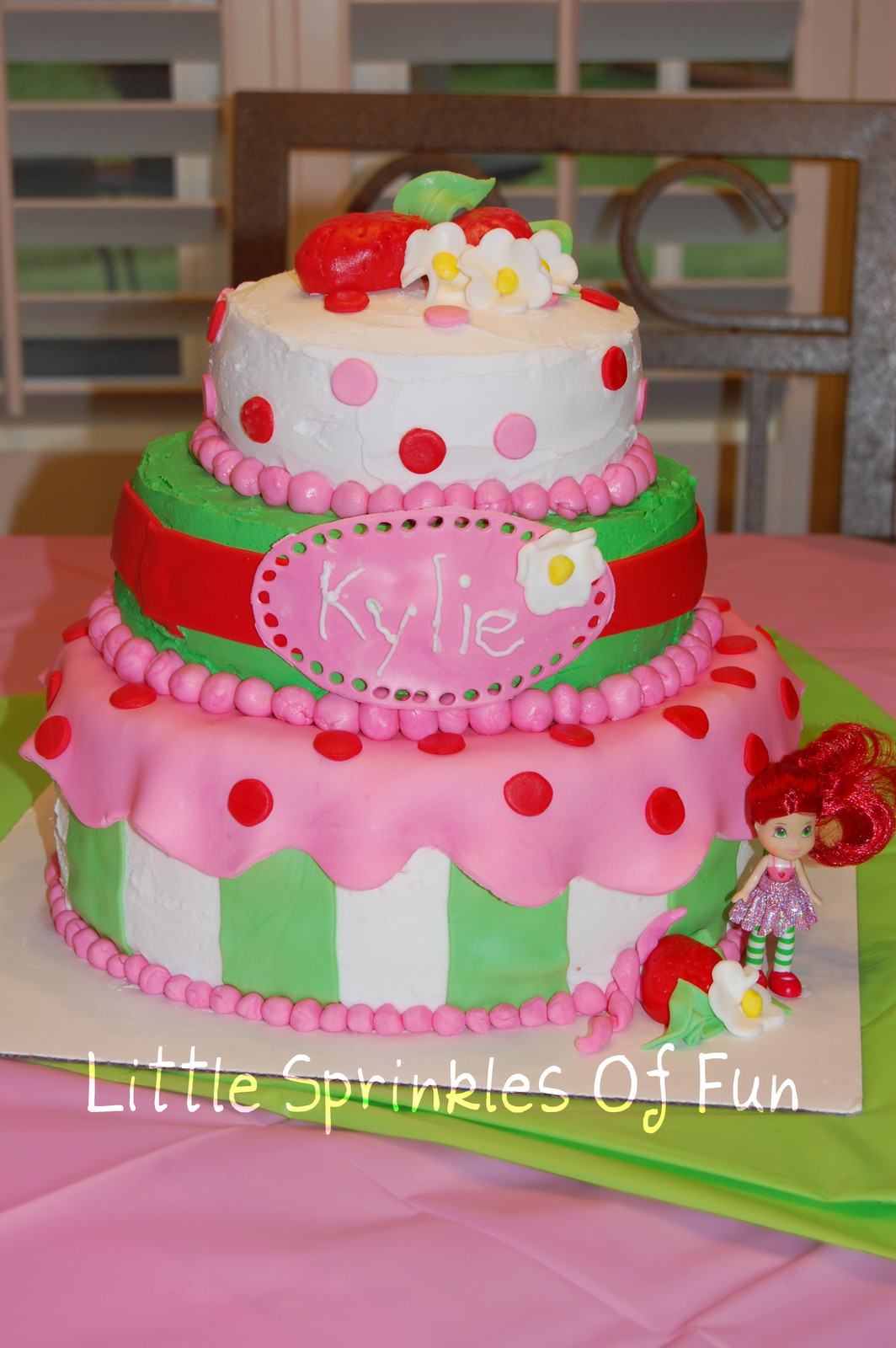 Strawberry Shortcake Birthday Party
 Little Sprinkles of Fun Strawberry Shortcake Birthday Party