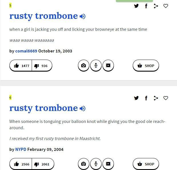 Strawberry Shortcake Urban Dictionary
 Would you give your boyfriend a rusty trombone GirlsAskGuys