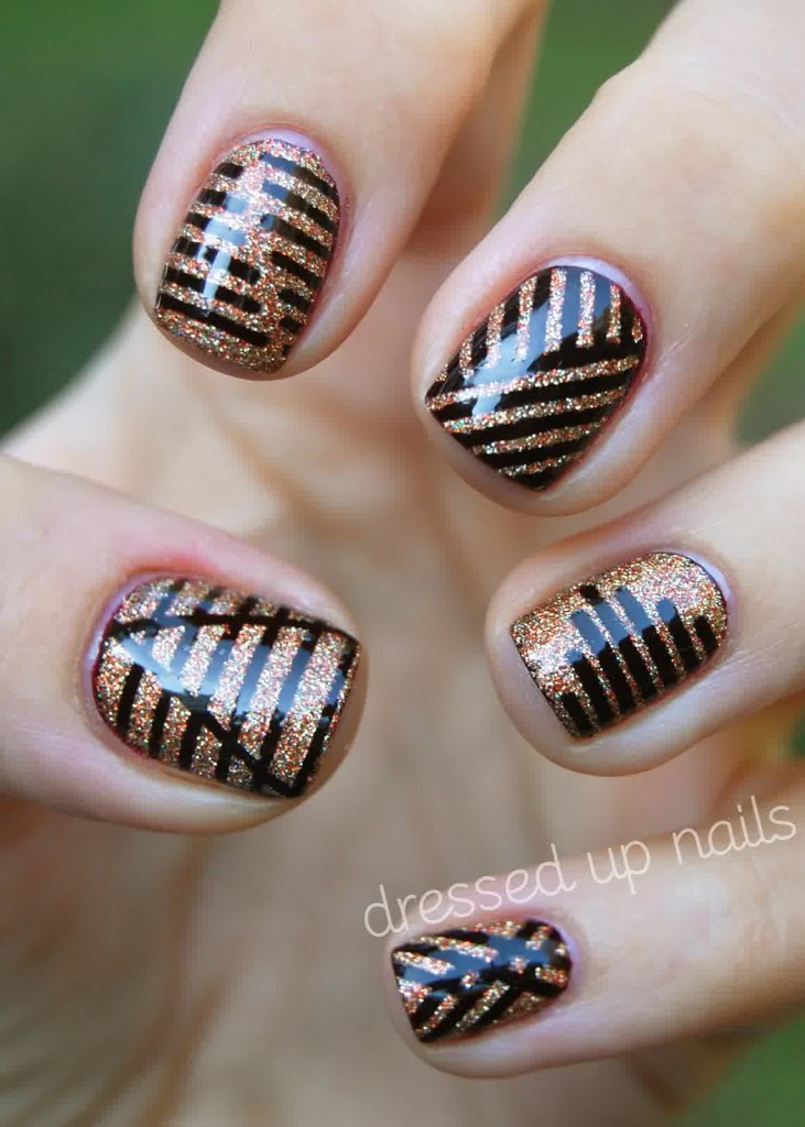 Stripe Nail Designs
 30 Striped Nail Designs and Ideas InspirationSeek
