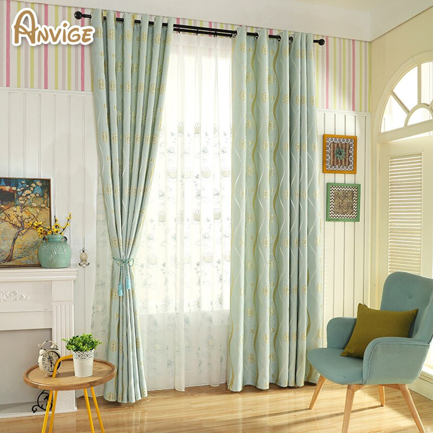 Striped Kitchen Curtains
 Anvige Striped Modern Blackout Curtains for Living Room