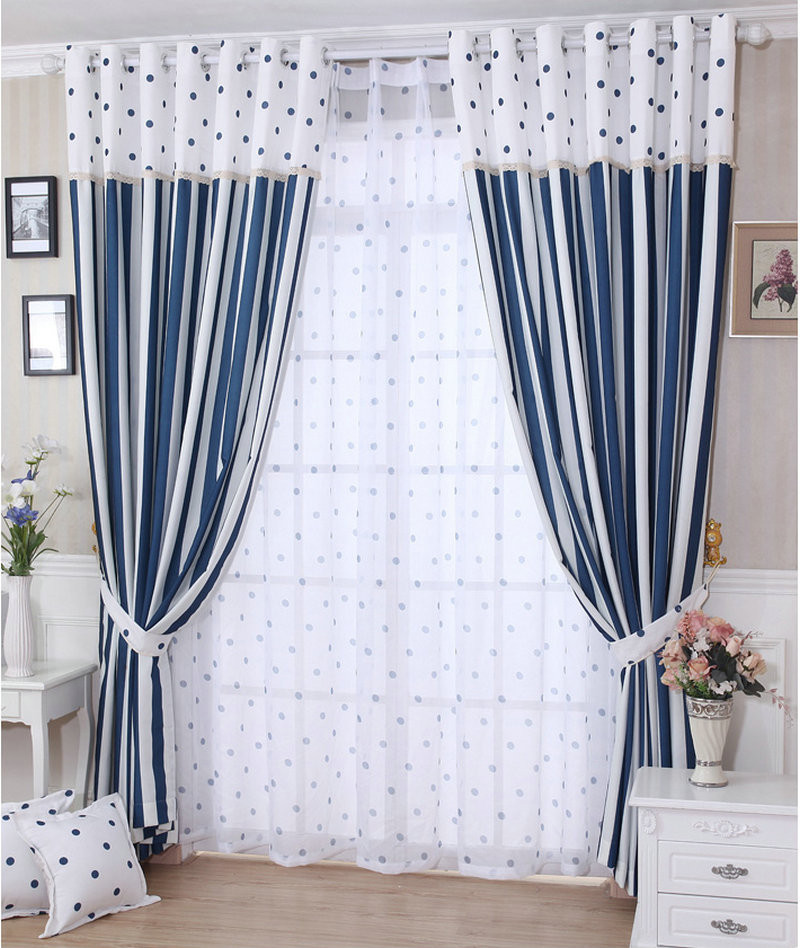 Striped Kitchen Curtains
 Aliexpress Buy New arrival Circles Striped Curtains