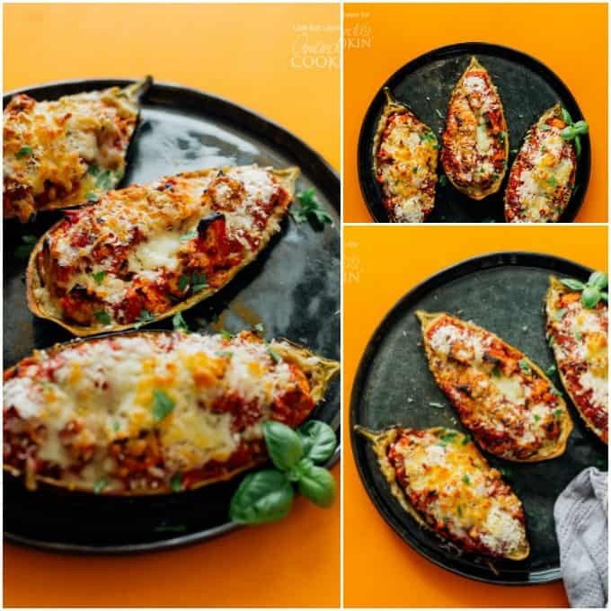 Stuffed Eggplant Parmesan
 Eggplant Parmesan delicious stuffed baked and topped