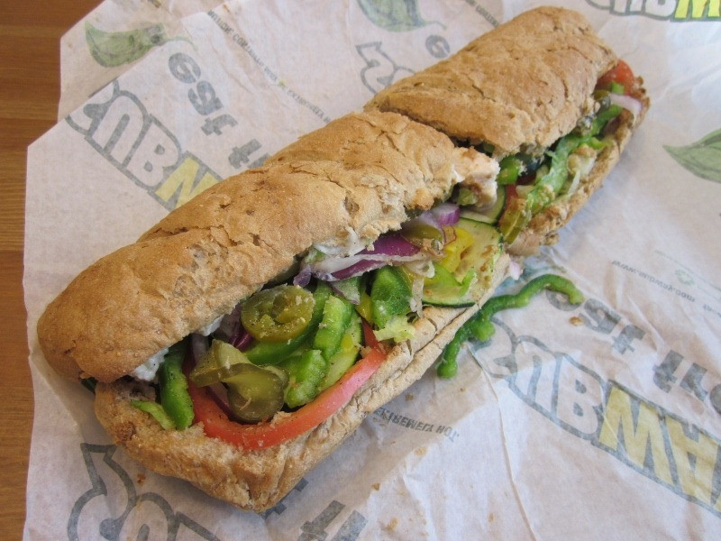 Subway Chicken Salad Sandwich
 My Next Race and the e After That Run Eat Repeat