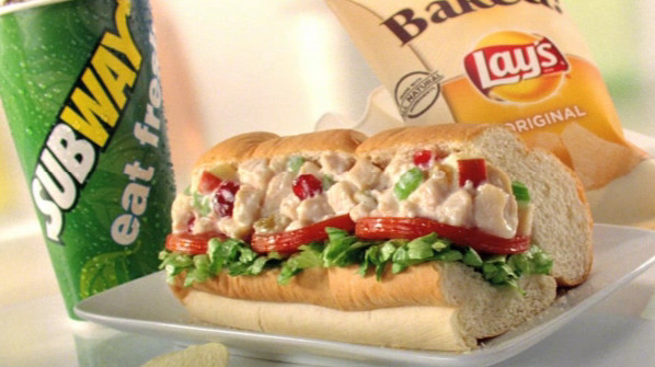Subway Chicken Salad Sandwich
 Mommy s Wish List Win a Subway t card try new