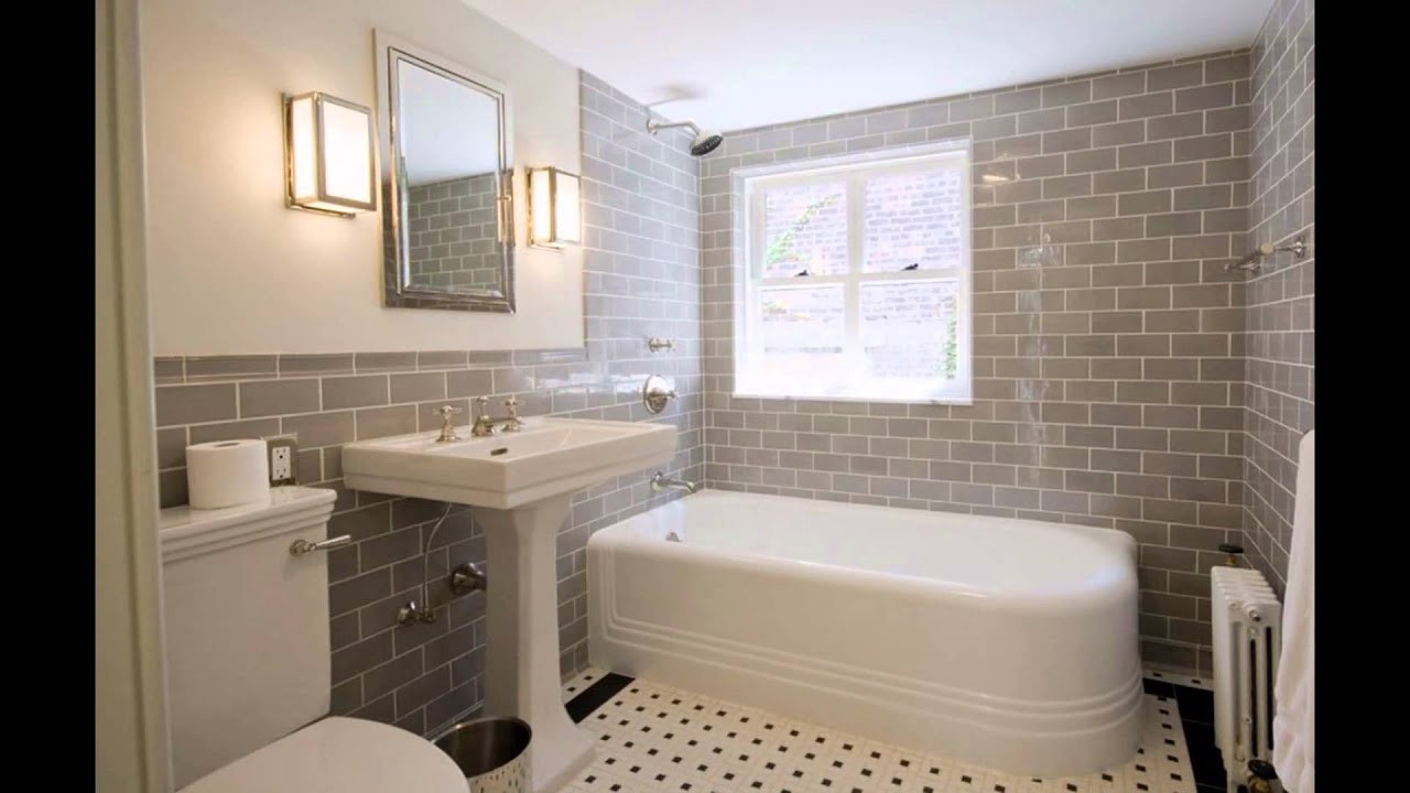 Subway Tile Bathroom Design
 Modern White Subway Tile Bathroom Designs s Ideas