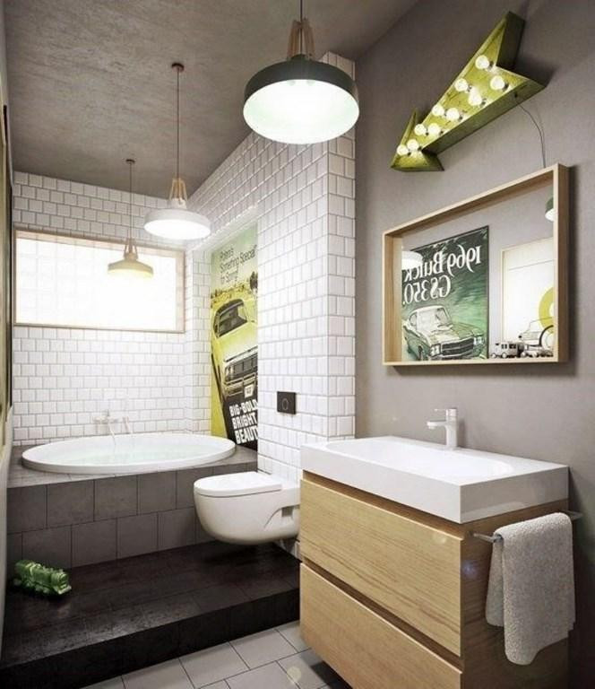 Subway Tile Bathroom Design
 Subway Tiles in 20 Contemporary Bathroom Design Ideas Rilane