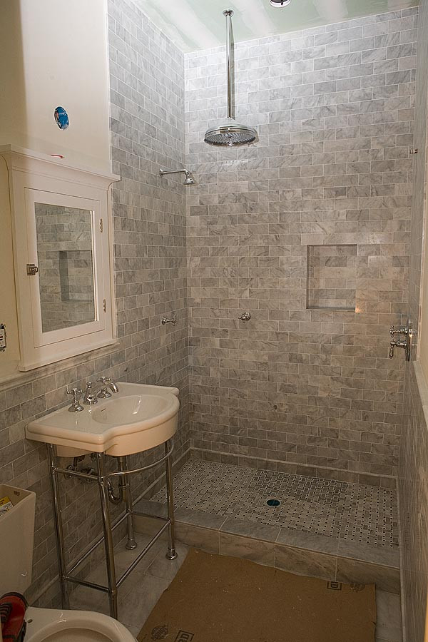 Subway Tile Bathroom Design
 Marble Subway Tile Shower fering the Sense of Elegance