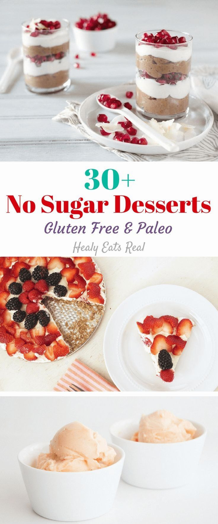 Sugar Free Desserts Without Artificial Sweeteners
 The Best Low Sugar Desserts without Artificial Sweeteners