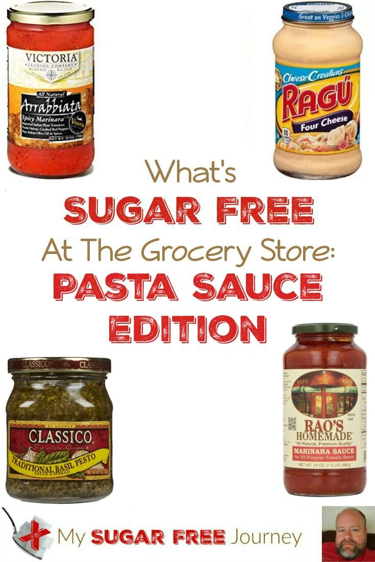 Sugar In Spaghetti Sauce
 What s Sugar Free at the Grocery Store Pasta Sauce