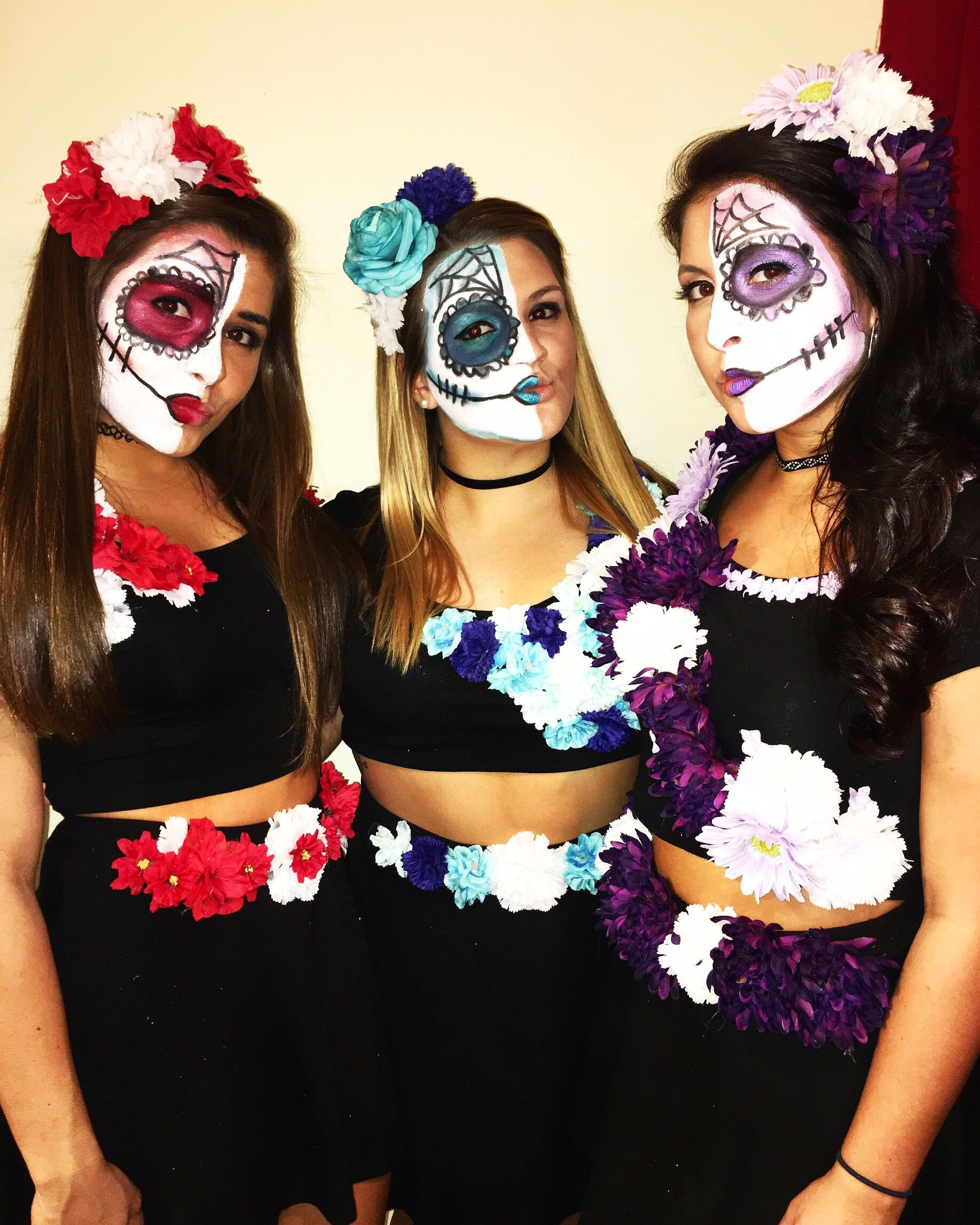 Sugar Skull Costume DIY
 Day of the dead Mexican sugar skulls in 2019