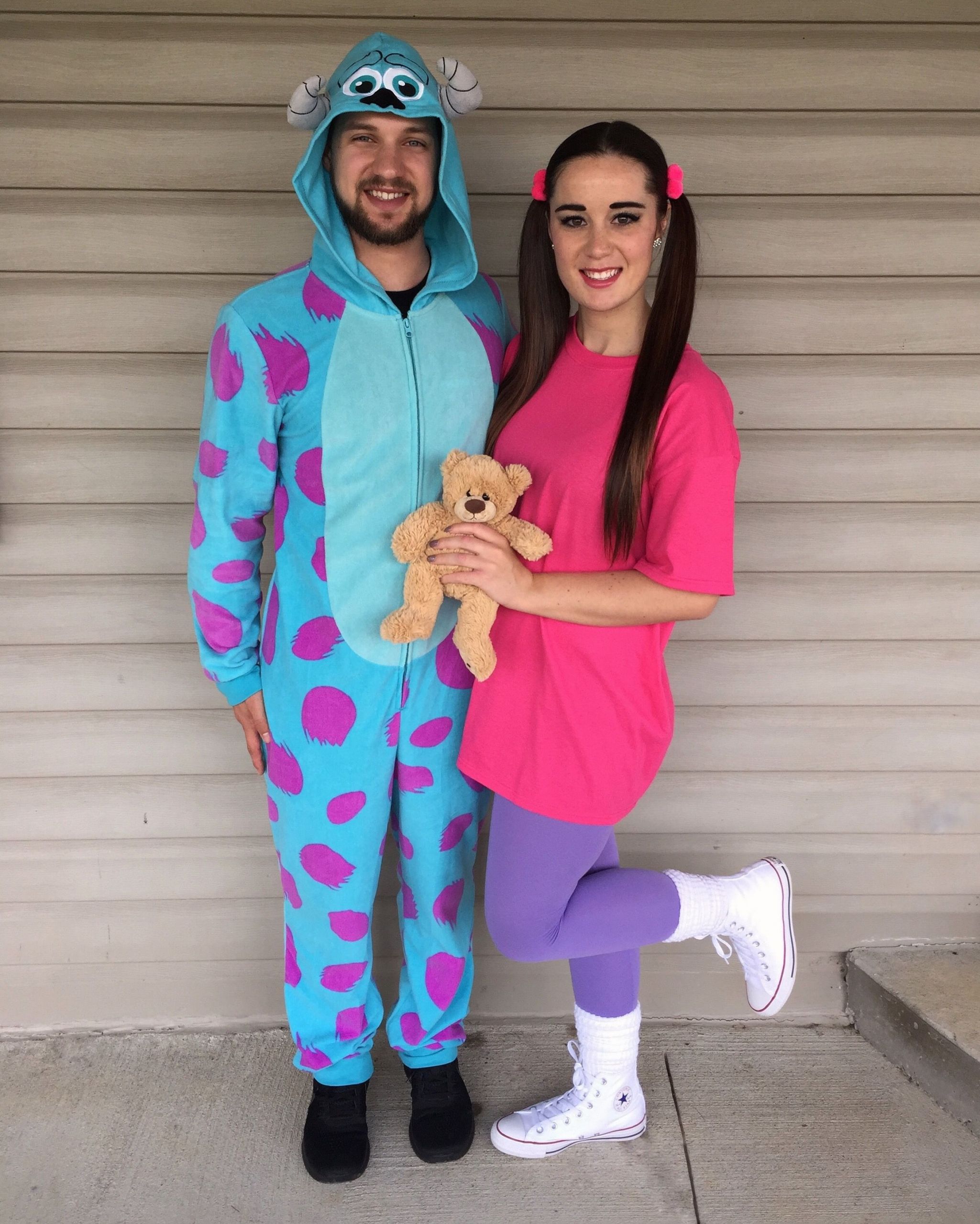 Sully Costume DIY
 Sully and Boo Couple Halloween Costume SullyandBoo