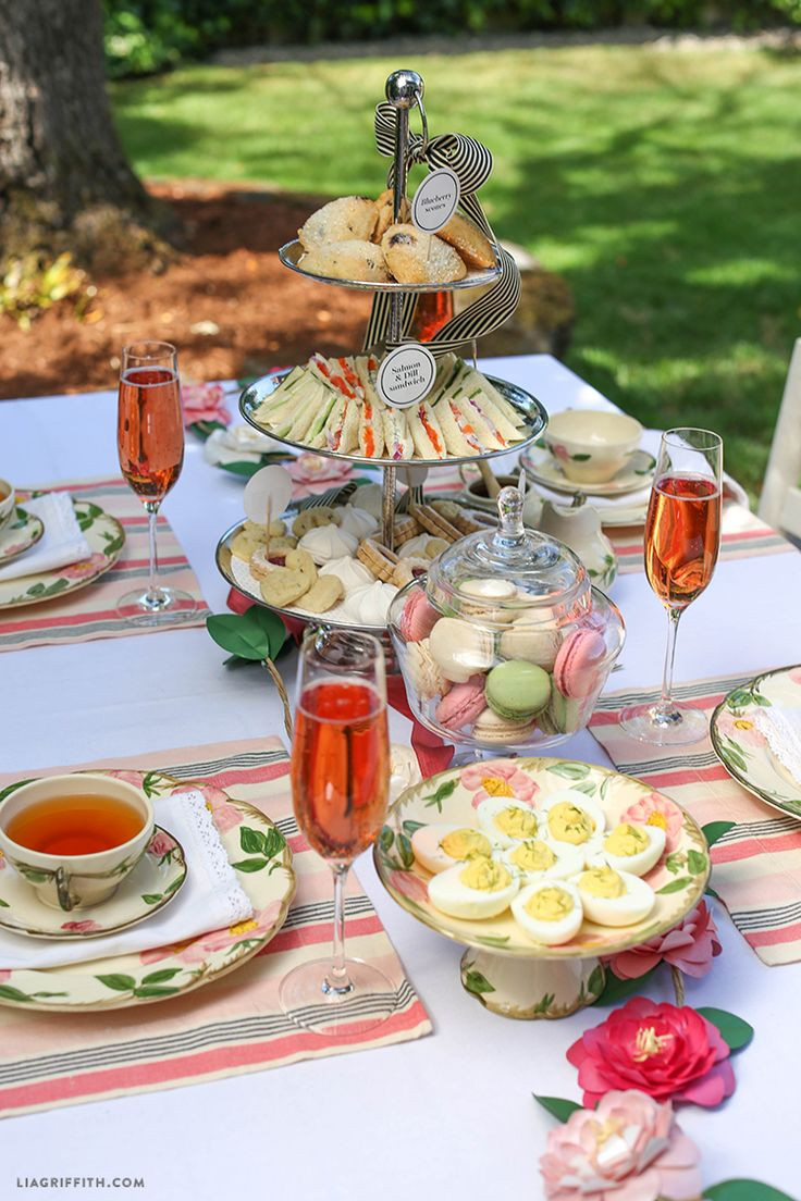 Summer Afternoon Tea Party Ideas
 Host an English Style High Tea Tea time