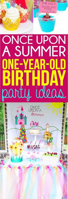 Summer Birthday Party Ideas For Girls
 ce Upon a Summer First Birthday Ideas
