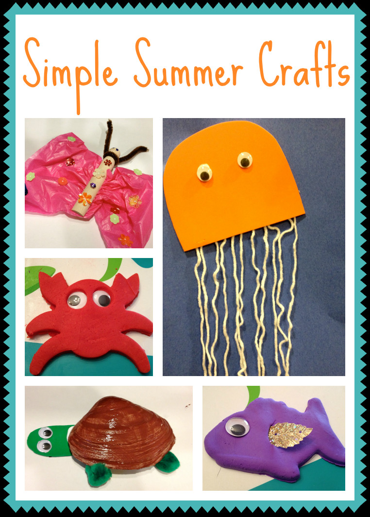 Summer Crafts Ideas For Kids
 5 Simple Summer Crafts for Kids The Chirping Moms