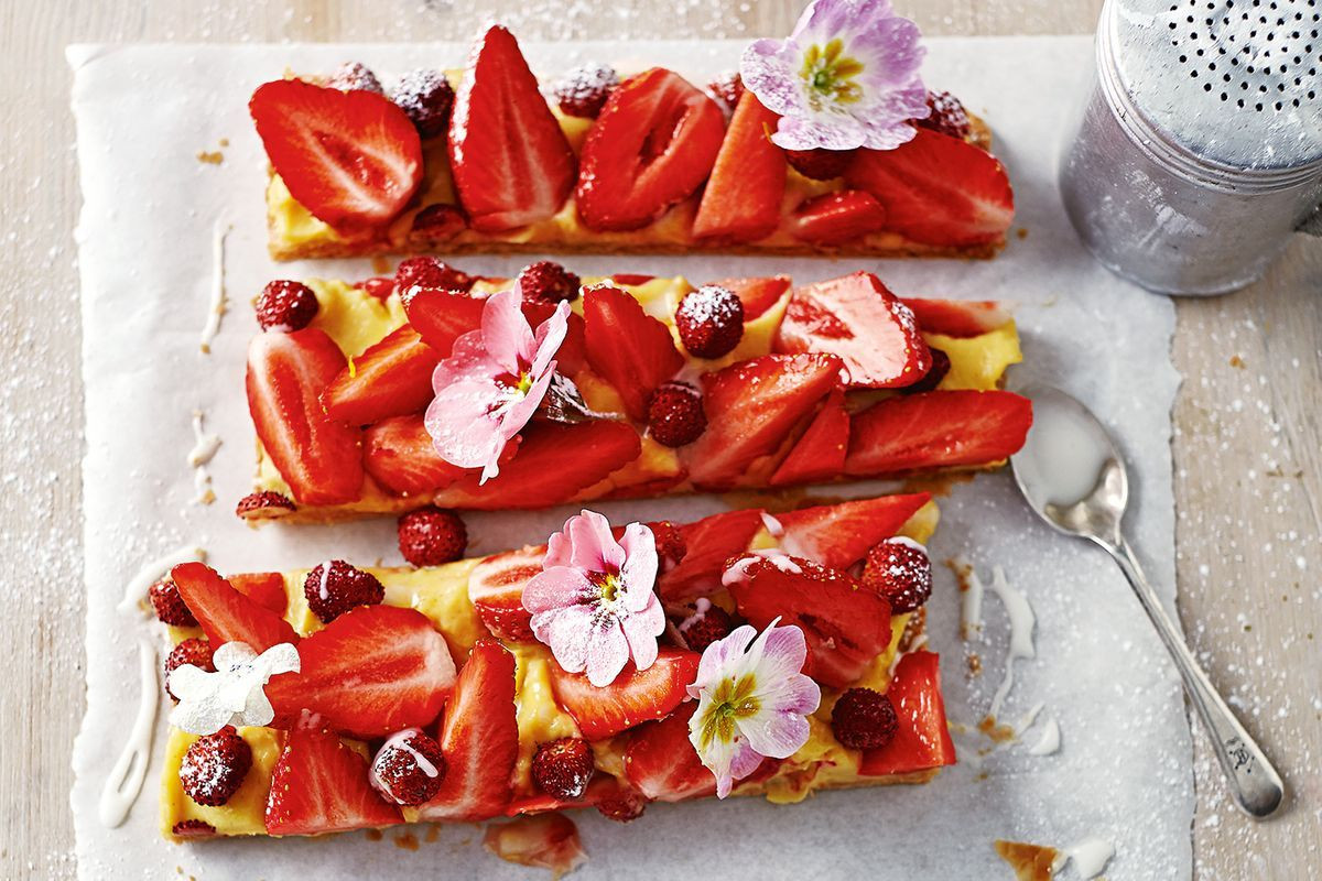 Summer Desserts Jamie Oliver
 Jamie Oliver s strawberry slice Recipes delicious