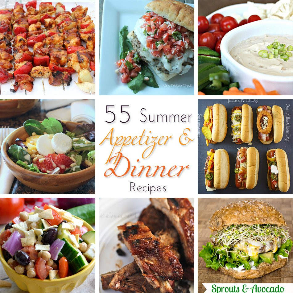 Summer Dinner Party Ideas Pinterest
 55 Summer Dinner Recipes Kleinworth & Co