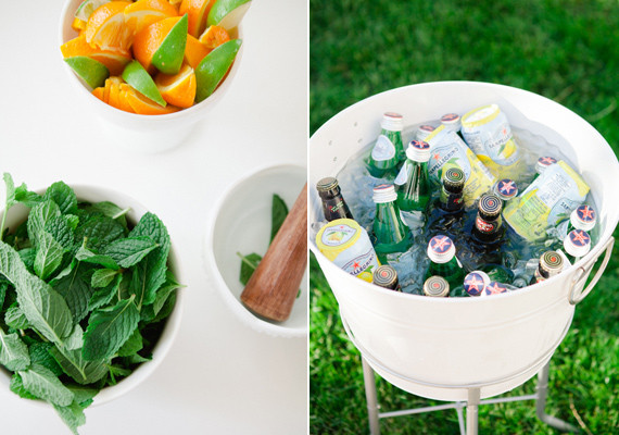 Summer Engagement Party Ideas
 Backyard summer engagement party
