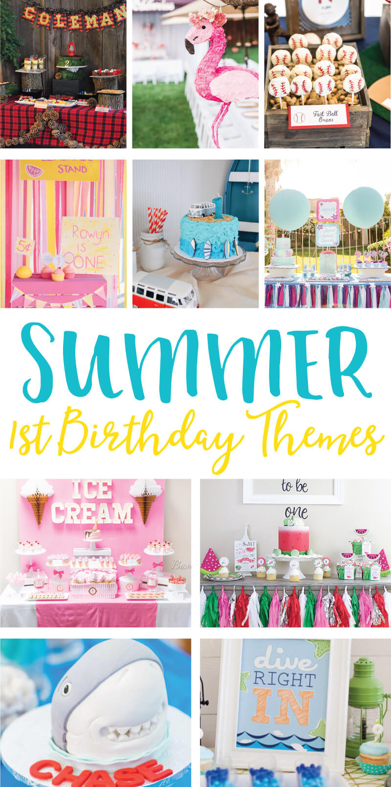 Summer First Birthday Party Ideas
 10 Favorite Summer 1st Birthday Party Ideas on Love the Day