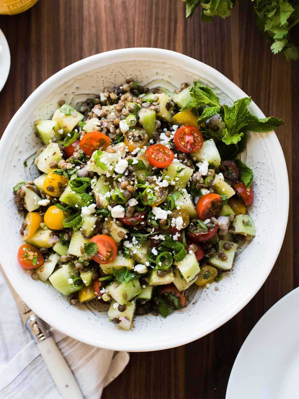 Summer Lentil Recipes
 Summer Lentil Salad