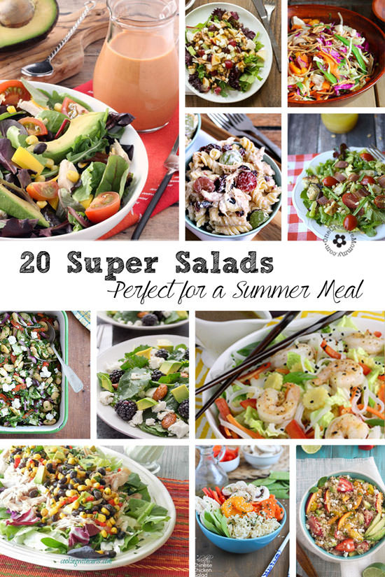 Summer Main Dishes
 20 Delicious Main Dish Salad Recipes for Summer