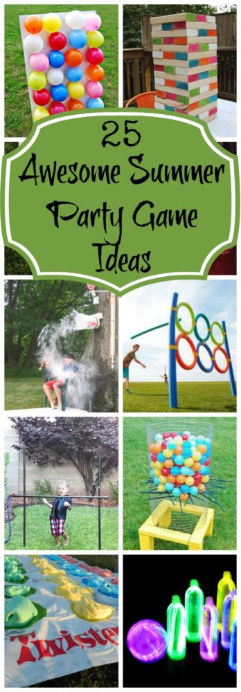 Summer Party Game Ideas
 25 Best Backyard Birthday Bash Games Pretty My Party